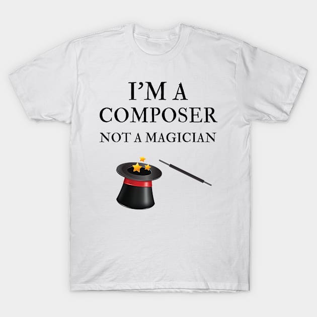 composer T-Shirt by Mdath